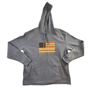 Sweet Treasures Women's Blue Hoodie with American Flag